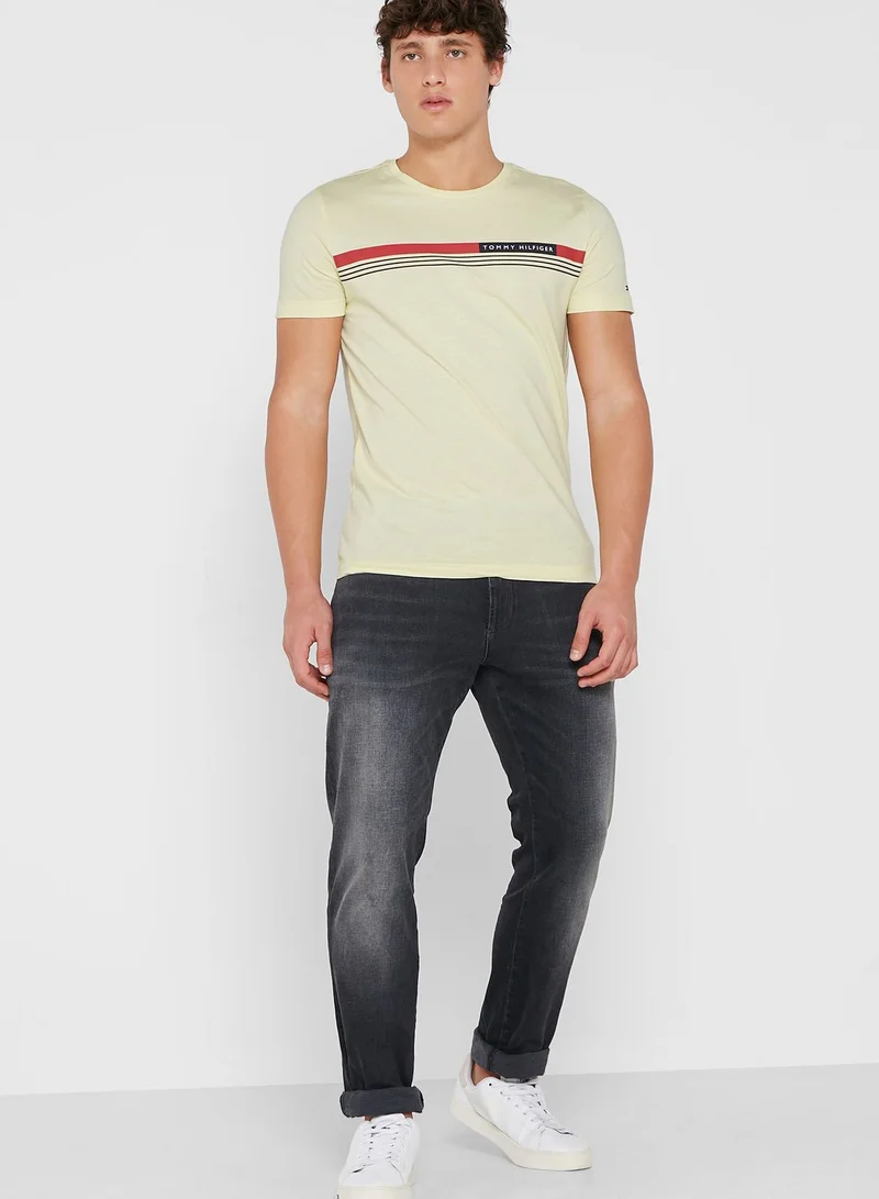 TOMMY HILFIGER Logo Crew Neck T-Shirt