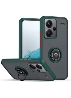 Generic Case For Xiaomi Redmi Note 13 Pro Plus 5G Rotational Metal Ring Grip Kickstand Cover Magnetic Car Mount Holder Case Shockproof TPU Bumper for Redmi Note 13 Pro Plus 5G  - Image 1