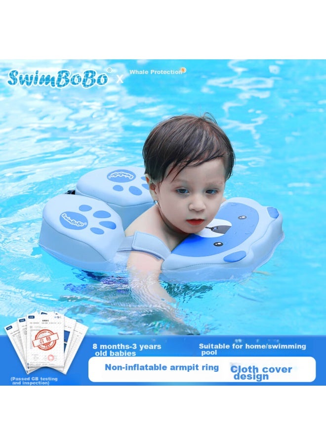 Kingpou Baby Swim Ring, Children's Swimming Ring, Anti-rollover, Anti-choking, Inflatable-free Armpit Ring, Bath Swim Ring K7902b - Image 1
