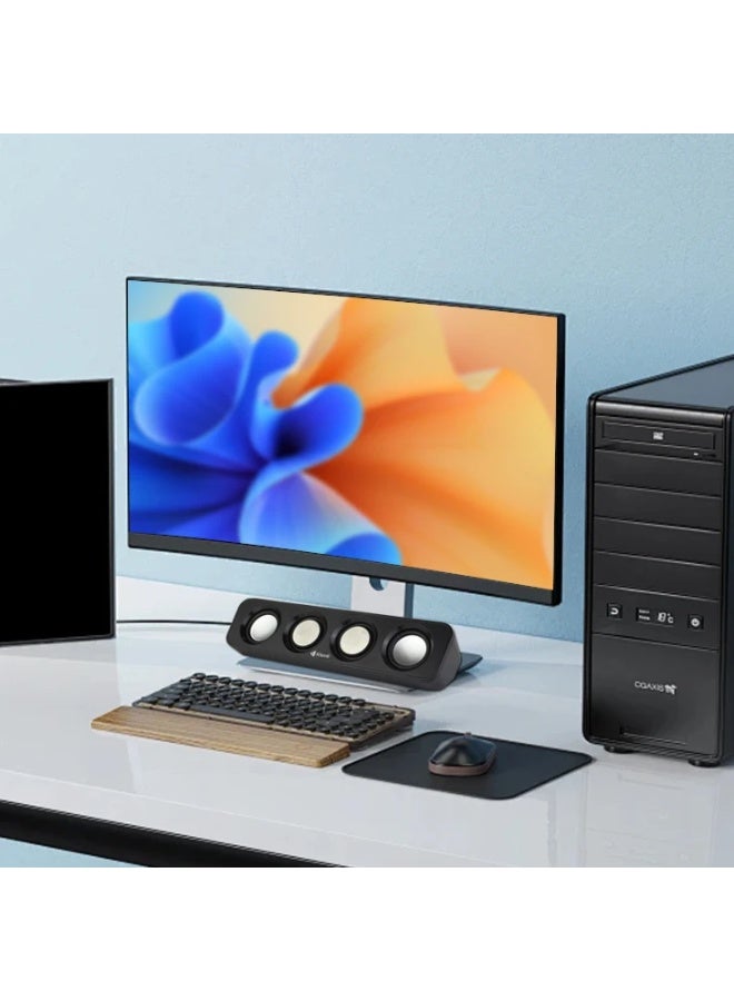 Kisonli I-680 USB Wired 2.0 Computer Speakers – Clear Stereo Sound - Image 2