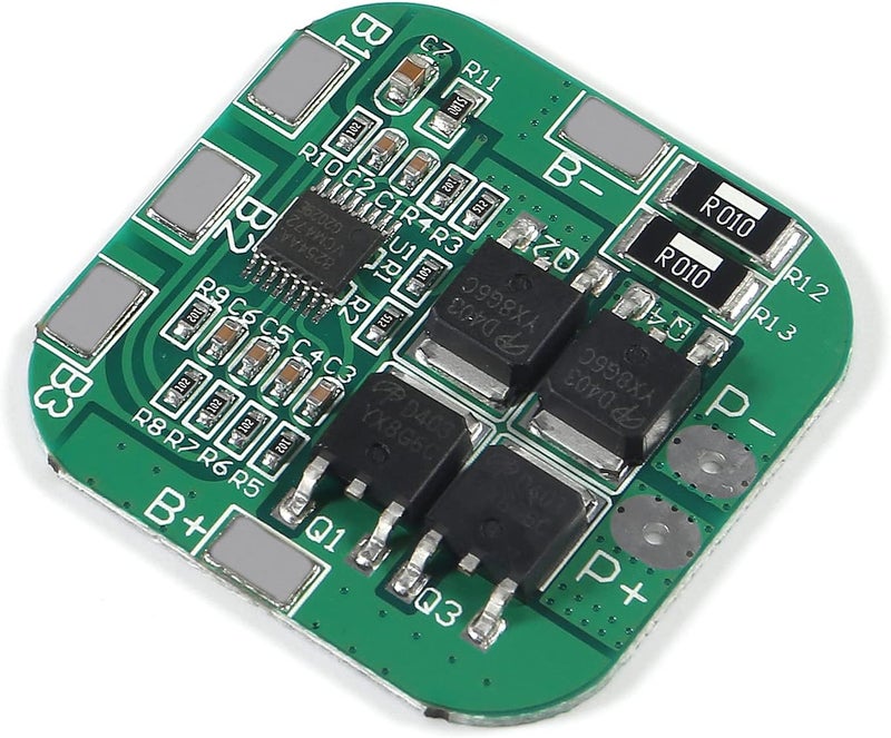 MELIFE 4PCS 4S 20A 148V Lithium for 18650 Battery BMS PCM Protection PCB Board Module 168V with Overcharge Over Discharge Short Circuit Protection  - Image 3
