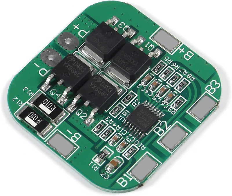 MELIFE 4PCS 4S 20A 148V Lithium for 18650 Battery BMS PCM Protection PCB Board Module 168V with Overcharge Over Discharge Short Circuit Protection  - Image 2