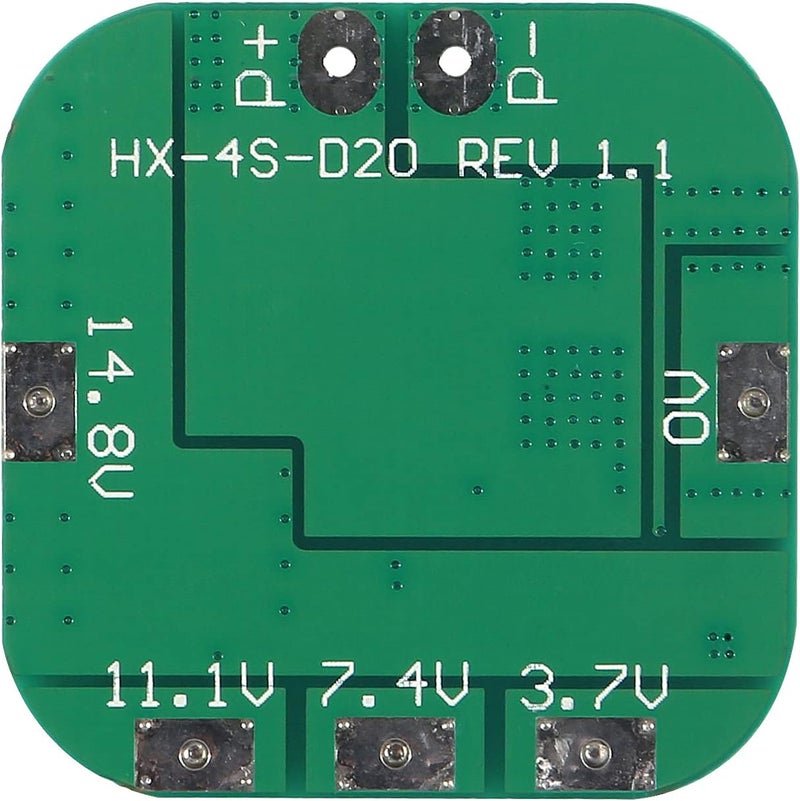 MELIFE 4PCS 4S 20A 148V Lithium for 18650 Battery BMS PCM Protection PCB Board Module 168V with Overcharge Over Discharge Short Circuit Protection  - Image 5