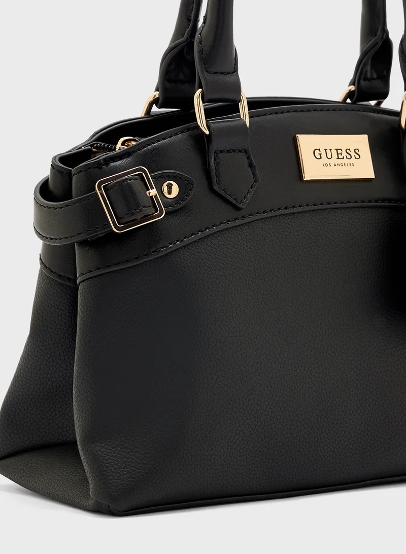 GUESS Hayworth Small Structured Satchel