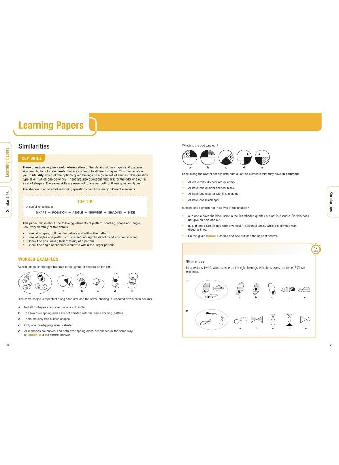 Bond 11+: Bond 11+ Non-verbal Reasoning Assessment Practice 10-11+ Years Book 1  - Image 2