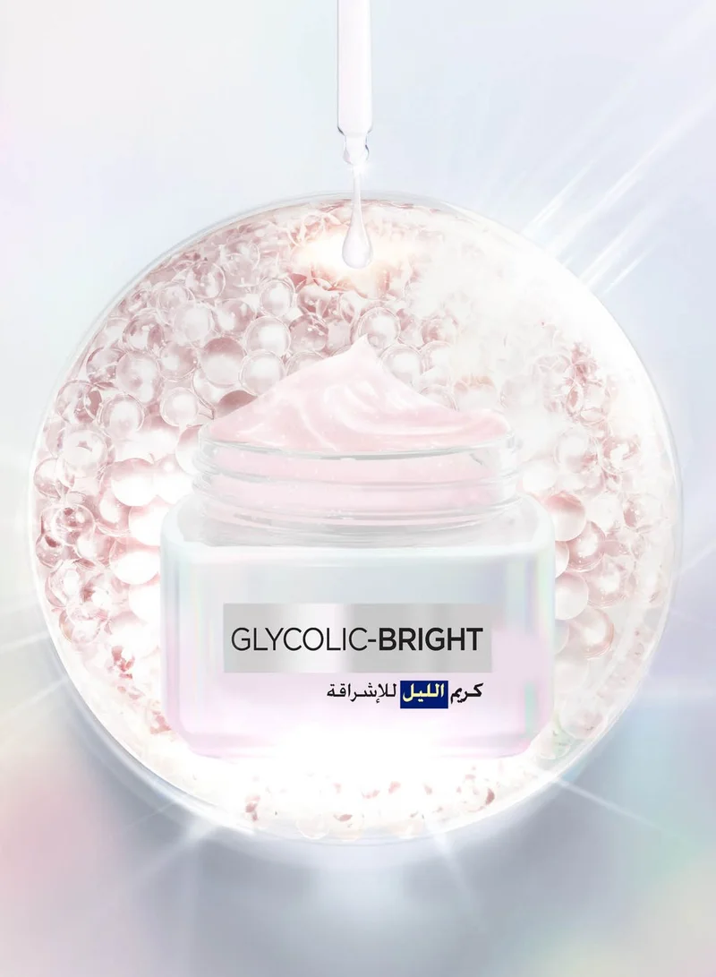 L'OREAL PARIS Glycolic Bright Glowing Night Cream 50Ml