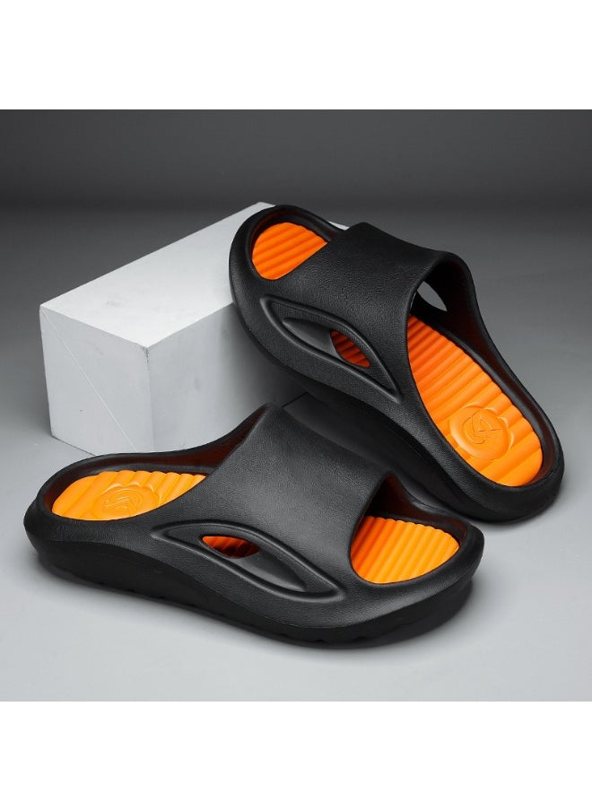 NIBEMINENT Men's Slippers Indoor Leisure Sports Couple Beach Shoes Summer Outdoor Anti Slip Thick Sole Designer Sandals for Men  - Image 3