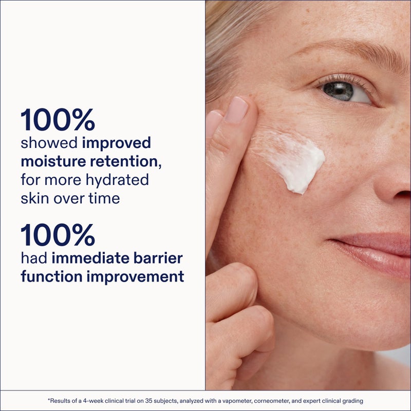 Skinfix Triple Lipid-Peptide Cream Mini - 0.5 oz - Rich Face Moisturizer with Hyaluronic Acid - Hydrates & Restores Dry, Sensitive Skin - Non-Comedogenic, Fragrance Free, Vegan, Cruelty Free - Image 4