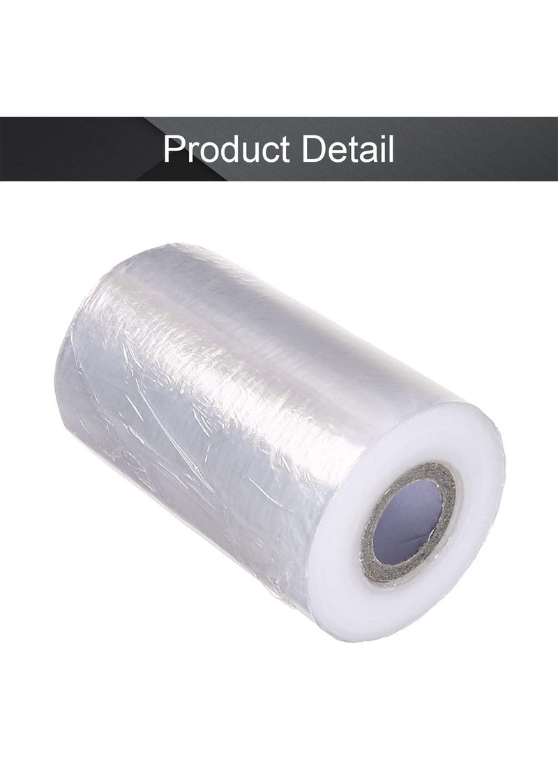 1 Roll Industrial Strength Stretch Wrap 10cm x 200 Clear Plastic Moving Supplies Durable Self Adhesive Wrap  - Image 3