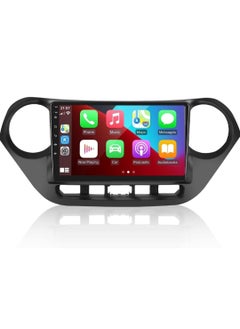 RAYMOS Android Car Stereo for Hyundai I10 2013-2019 4GB RAM With Wireless Apple CarPlay Android Auto Fast Interface Quick Boot Touchscreen GPS Radio with Navi WiFi FM RDS EQ SWC Backup Camera  - Image 1
