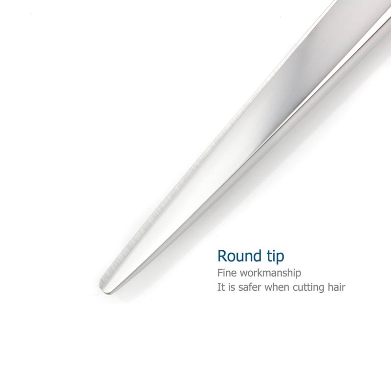 KINSARO Professional Hair Cutting Scissors Barber Hair Shears Haircut 6 Inch 440c Haircut Shears Hairdresser Scissors KINSARO for Hairdresser Barber or Home Use - Image 5