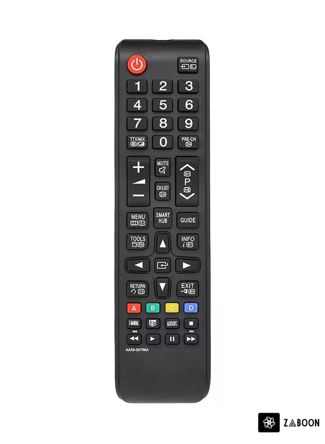 Zaboon Remote Control For Samsung T.V. Black
