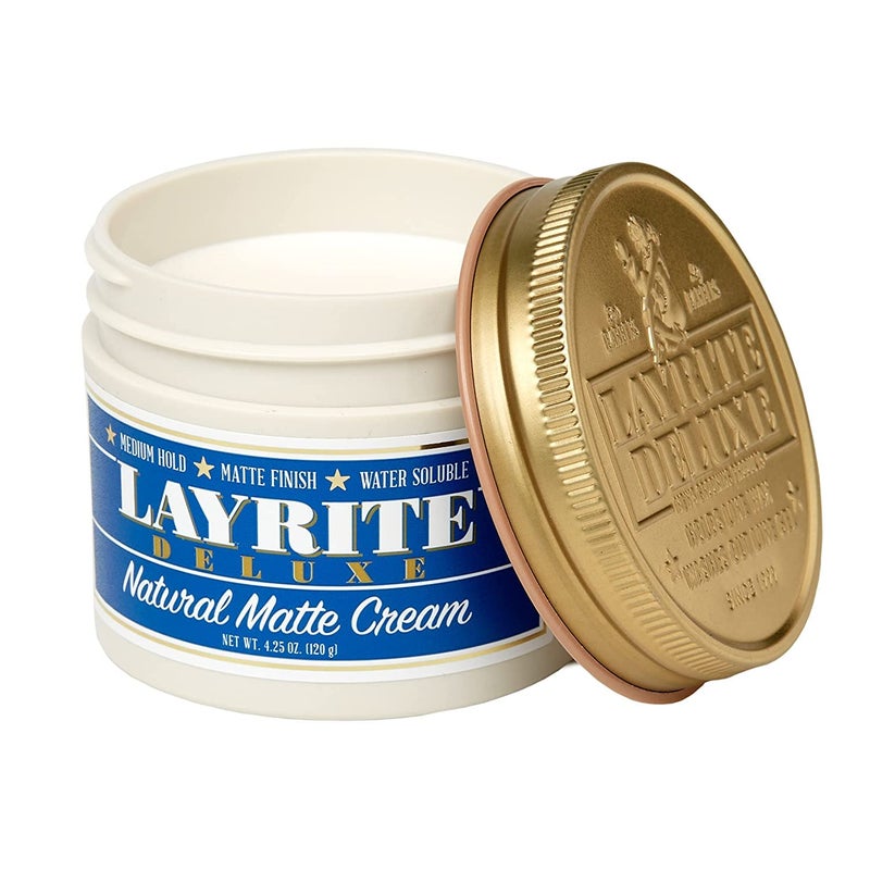 Layrite كريم لايريت الطبيعي غير اللامع، أساسي، أبيض، صودا كريمة خفيفة، 4.25 أونصة - Image 2