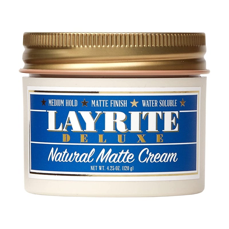 Layrite كريم لايريت الطبيعي غير اللامع، أساسي، أبيض، صودا كريمة خفيفة، 4.25 أونصة - Image 1
