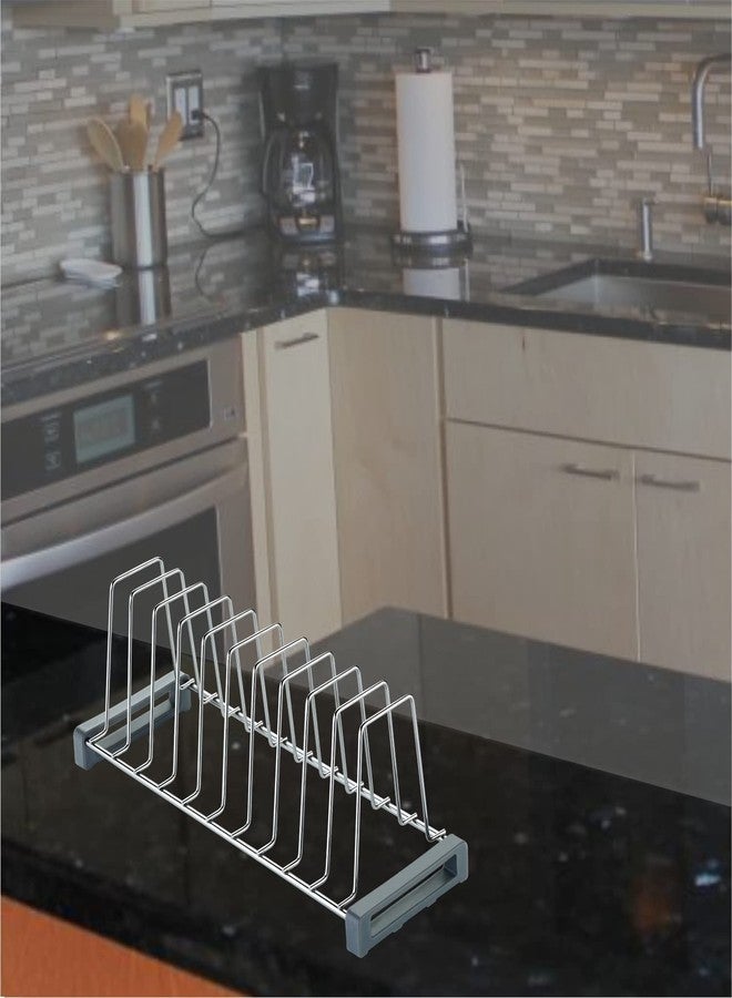 KEEPWELL Stainless Steel Plate Rack/Tandem Insert/Modular Plate Fixer/Plate Stand Suitable for 20 inch Tandem Drawer Basket - Image 4