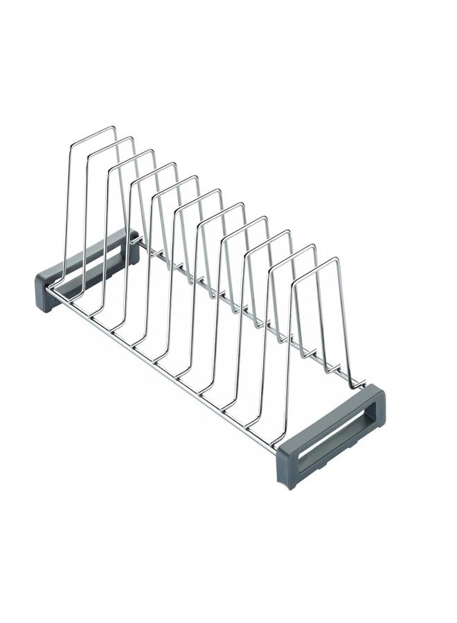 KEEPWELL Stainless Steel Plate Rack/Tandem Insert/Modular Plate Fixer/Plate Stand Suitable for 20 inch Tandem Drawer Basket - Image 1