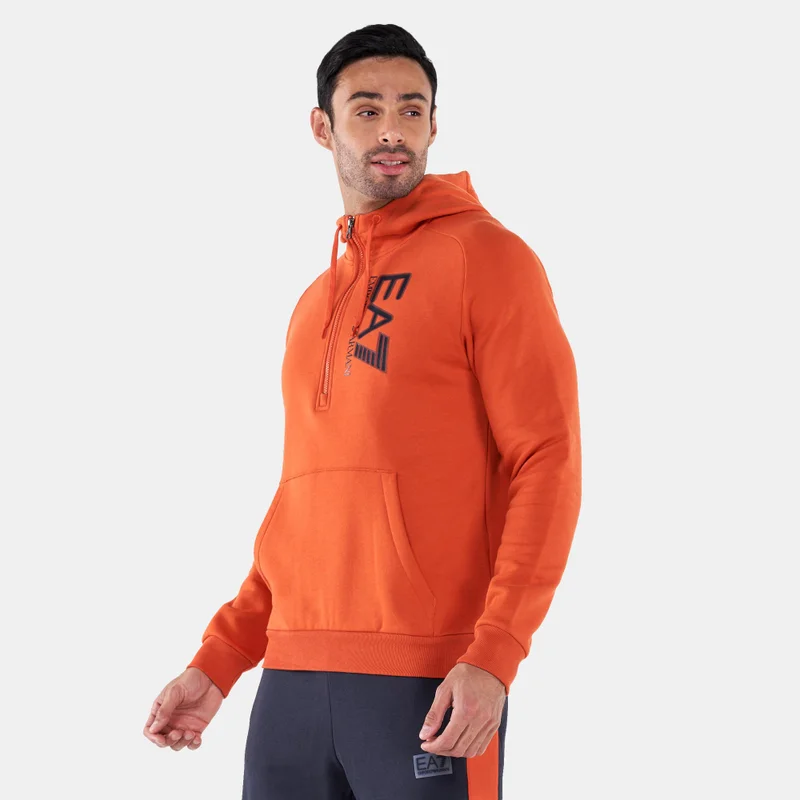 EA7 Emporio Armani Men's Train Visibility Half Zip Hoodie