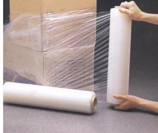 Amit Marketing Packing Cling Film I Multipurpose Compostable Transparent Wrap Roll I 70 Micron, 12 Inch (300 mm) I for Packaging & Safety Needs Gift Bakery Items Bouquet DIY Craft I 300 MTR - 4 Pcs - Image 5