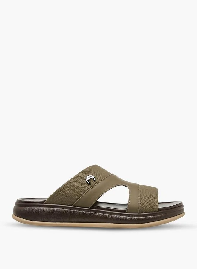 Le Confort KHAKI Men Slip-On Comfort Sandals for Men | Best Price UAE