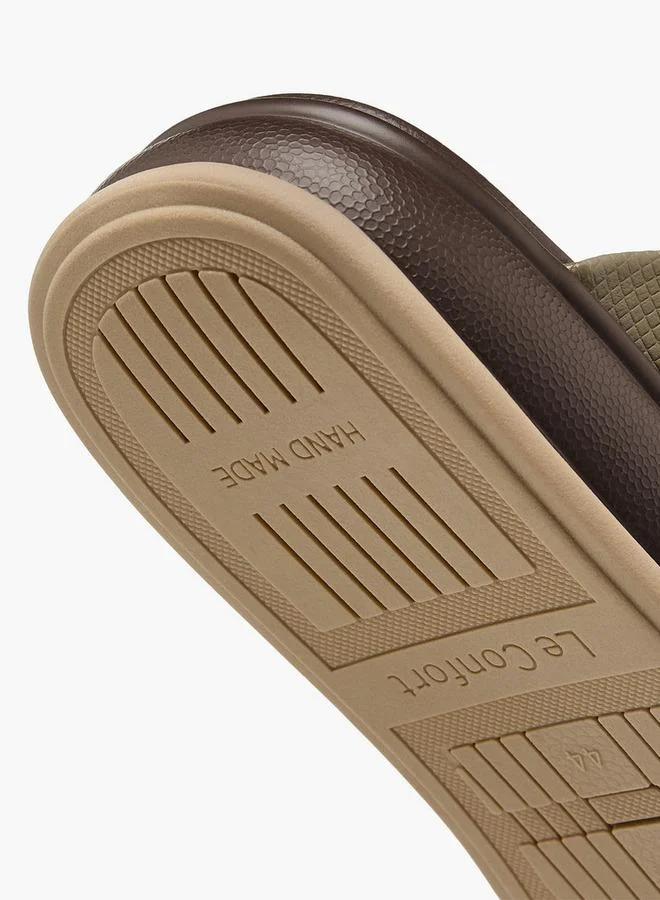 Le Confort KHAKI Men Slip-On Comfort Sandals for Men | Best Price UAE