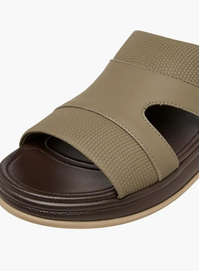Le Confort KHAKI Men Slip-On Comfort Sandals for Men | Best Price UAE