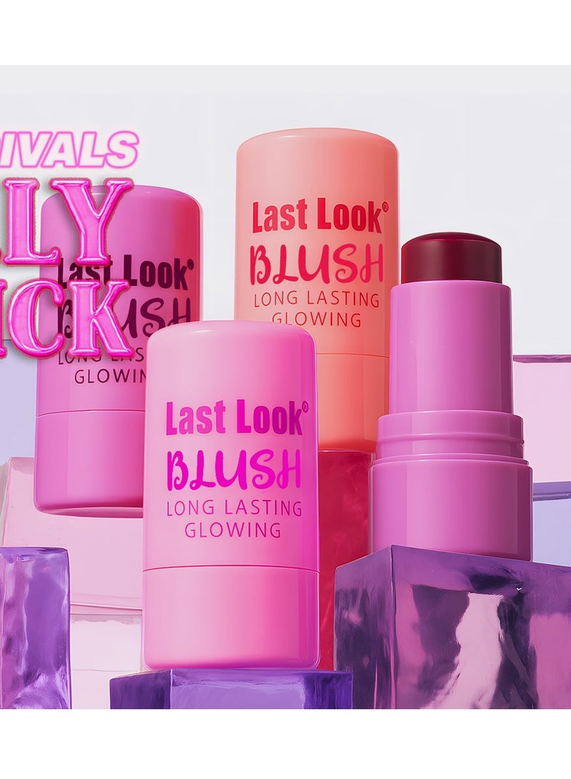 Last Look Long Lasting Glowing Blush Jelly Stick, Light Purple - Image 2