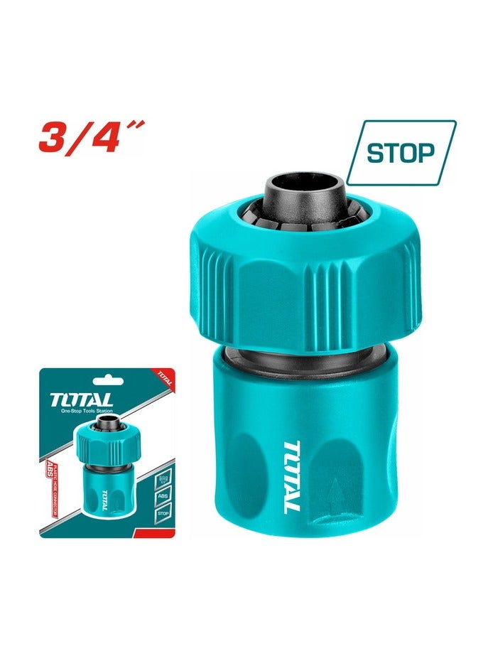 TOTAL Plastic Hose Connector STOP 3/4" (THHCS63402)