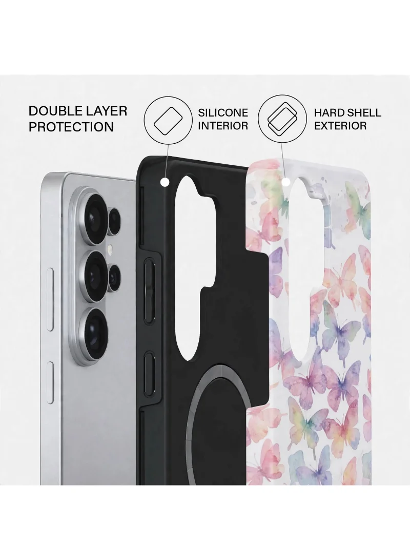 Mobcos Samsung Galaxy S26 Ultra Candy Blossom Premium Case Compatible with Hybrid Dual-Layer Hard Shell + Silicone Protection - Scratch-Resistant Shockproof Mobile Cover