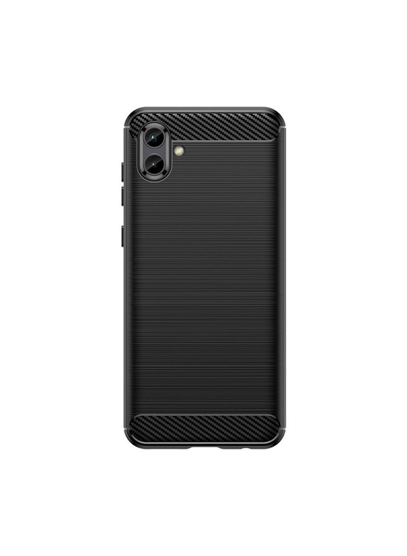 Samsung Galaxy A04 Mobile Case Protection with Slim Protector Shock-Absorption Flexible TPU Rubber Protective Cell Phone Back Cover for Galaxy A04 4G Black - Image 2