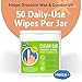 HelsRx Helse Ear Cleaning Finger Glove Human Ear Brush Safely Remove Earwax Sweat Oil Dirt Around Behind Inside Ears Gentle Soft Earlobe Cleaner Wipes for Babies Adults Pets 50 Count - Image 4