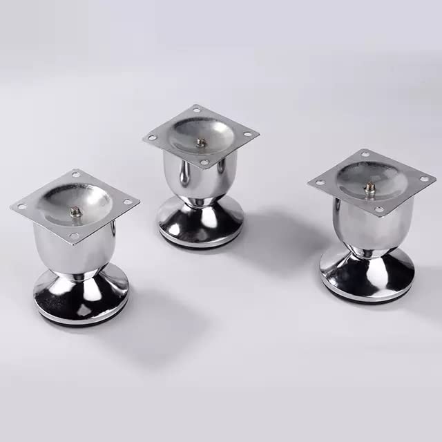 Generic Zohra Hardware Sofa Bed Table Furniture World Cup Shaped Leg Heavy Model Design Hardware Furniture Leg 3 Inch 7 Cms Inch Pack of 4  - Image 4