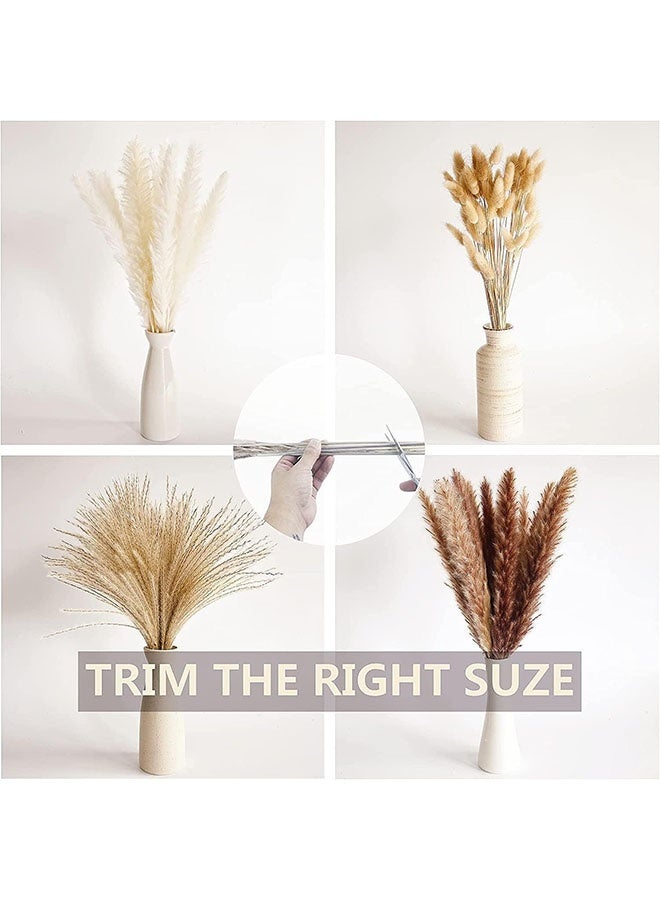 LEDIN Boho Pampas Grass 100 PCS  Dried Pampas Decor for Wedding, Party, Home - Image 4