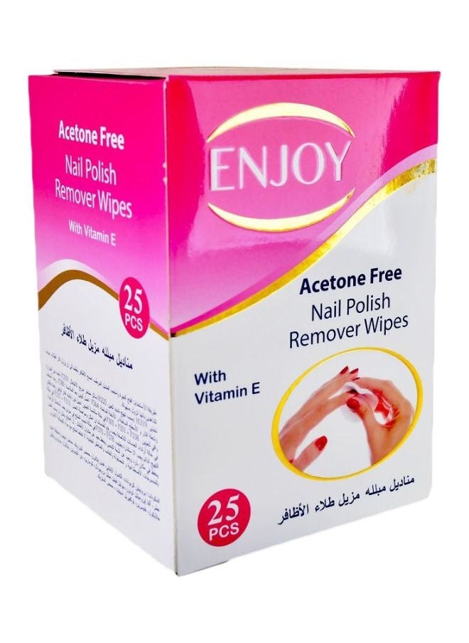 ENJOY Wet wipes are convenient and easy to use Enjoy the nail polish removal experience 