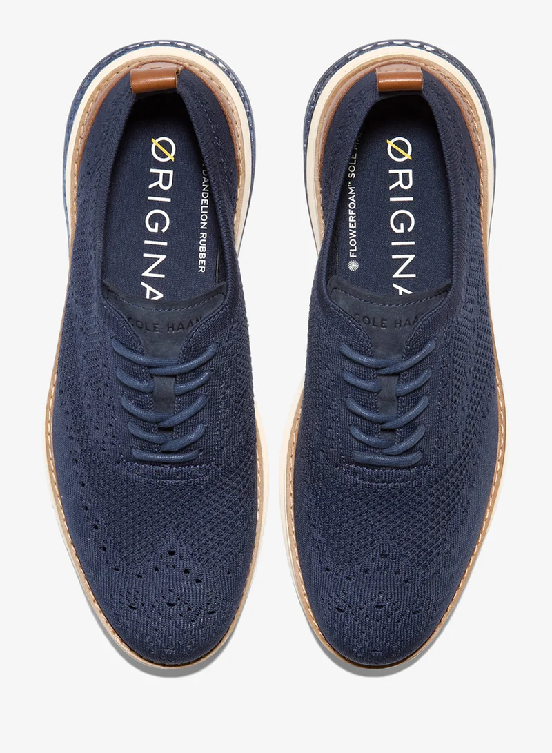COLE HAAN Men's ØriginalGrand Energyweave Stitchlite™ Wingtip Oxfords