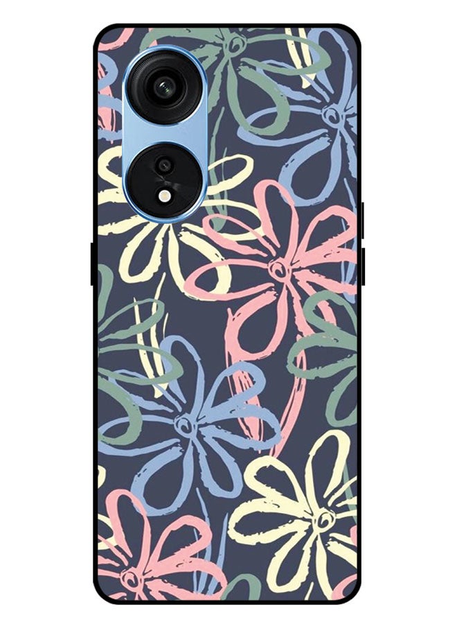 EYE CATCH Printed Protective Case Cover For Oppo A1 PRO -  Flowers - Image 1