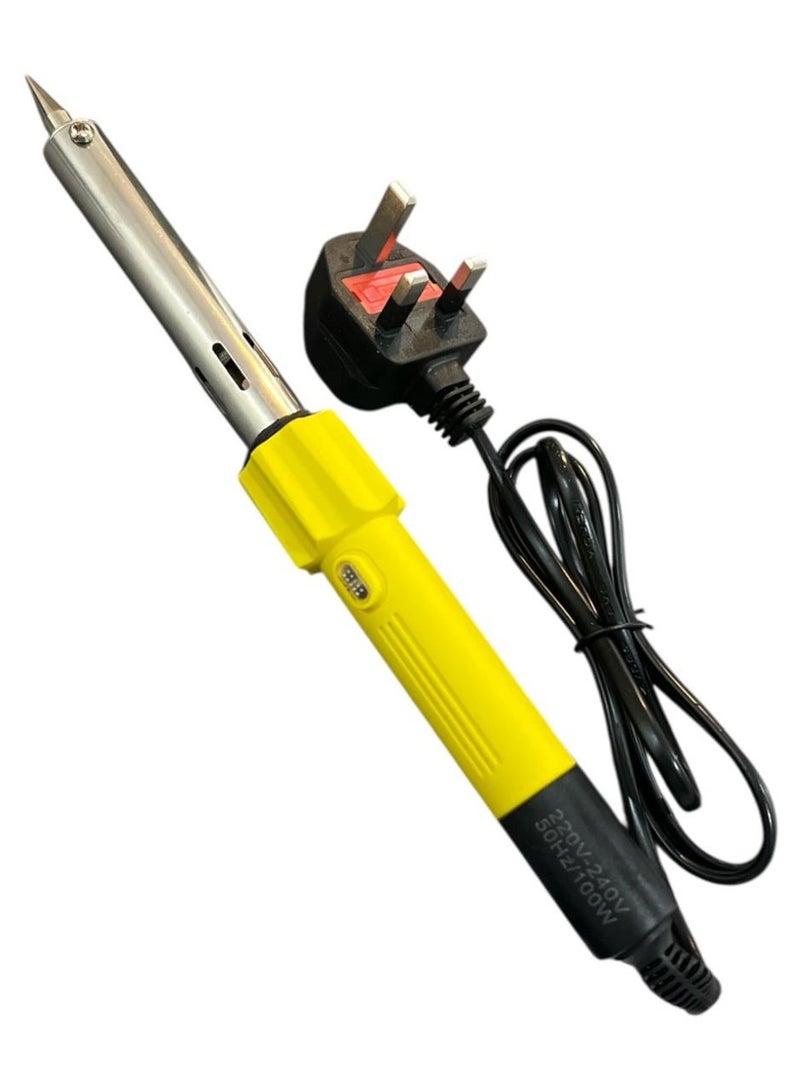 Home 100W Soldering Iron, Fast Heating, Comfort Grip, Ideal for Electronics Repair, Wiring, and DIY Metal Projects - Image 1