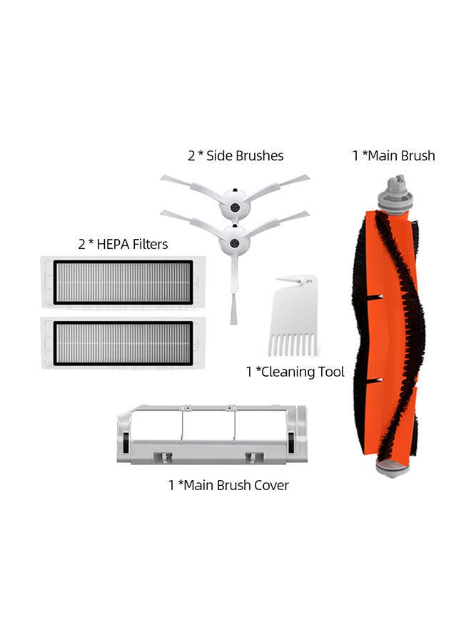 نيبمينينت طقم من 7 قطع غيار لمكنسة كهربائية HI-17 متعدد الألوان - Image 2