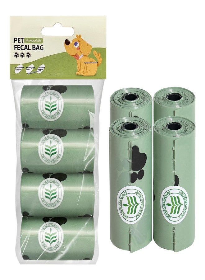 Verwohnt Poop Bags for Dogs, Dog Poop Bag Rolls and Small Trash Bags for Waste Cleanup, Extra Thick Doggie Bags for Pooper Scooper Scented Dog Waste Bag for Outdoor Puppy Walking and Travel 60 Count - Image 1