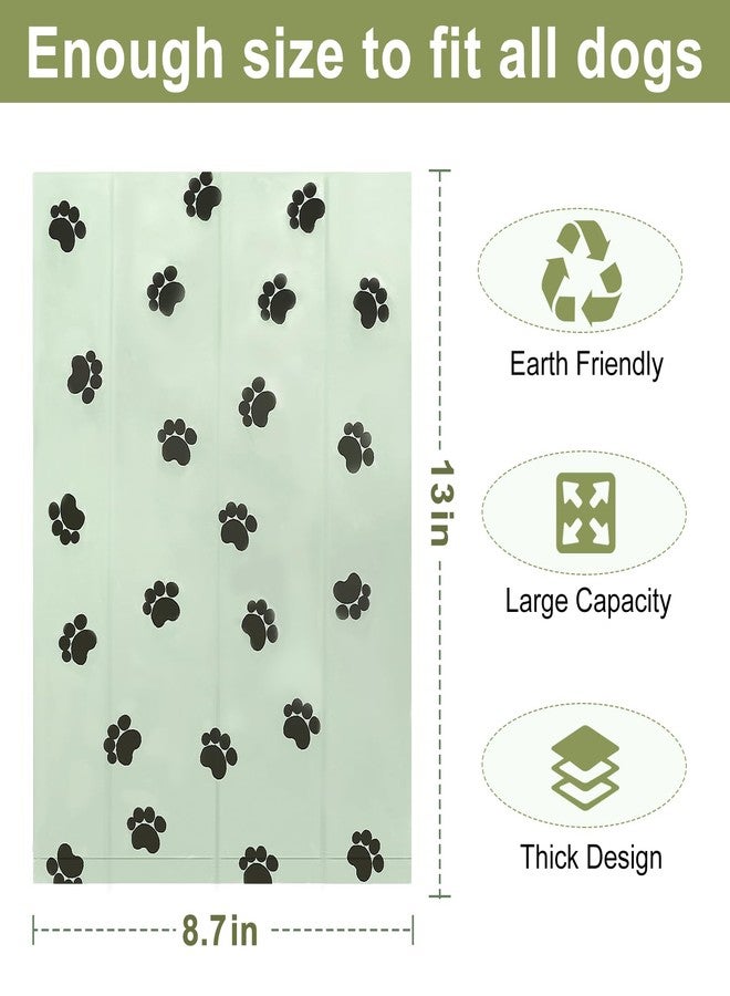 Verwohnt Poop Bags for Dogs, Dog Poop Bag Rolls and Small Trash Bags for Waste Cleanup, Extra Thick Doggie Bags for Pooper Scooper Scented Dog Waste Bag for Outdoor Puppy Walking and Travel 60 Count - Image 2