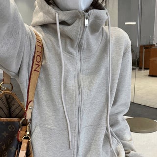 Casual Sports suit Womens 2024 New Spring Lazy Style Loose Hooded Grey Sweatshirt Wide-leg Pants Two-piece Set Gray - pzsku/Z1260CA681817CB56DA2FZ/45/1746194229/a8279131-1fd8-4f91-ab84-86530f3529ec
