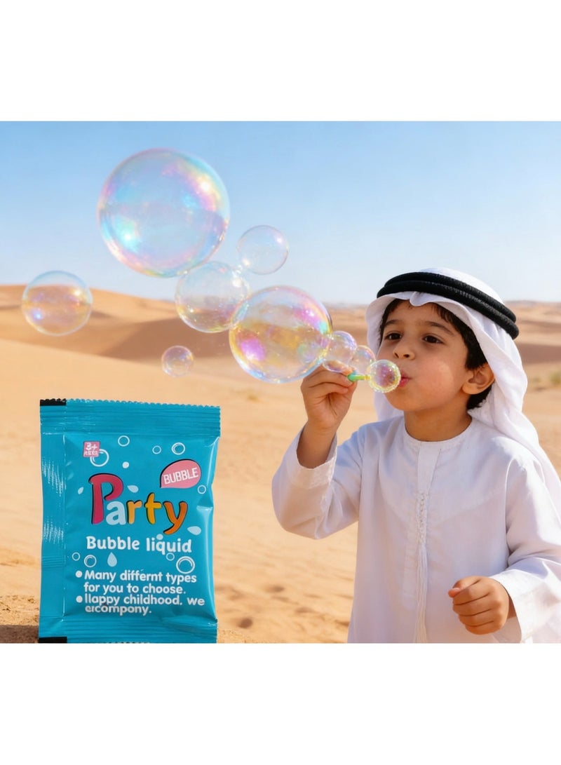 JAYATO 10 PCS Colorful Bubble Concentrated Liquid, bubble machine bubble gun replenishment liquid, can be diluted with 1500ML of bubble liquid, suitable for parties, weddings, and outdoor activities - Image 1