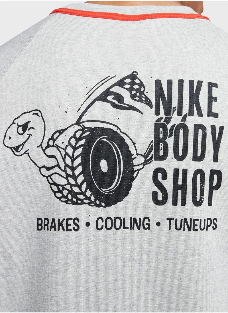 Nike Dri-Fit Fleece Dye T-shirt
