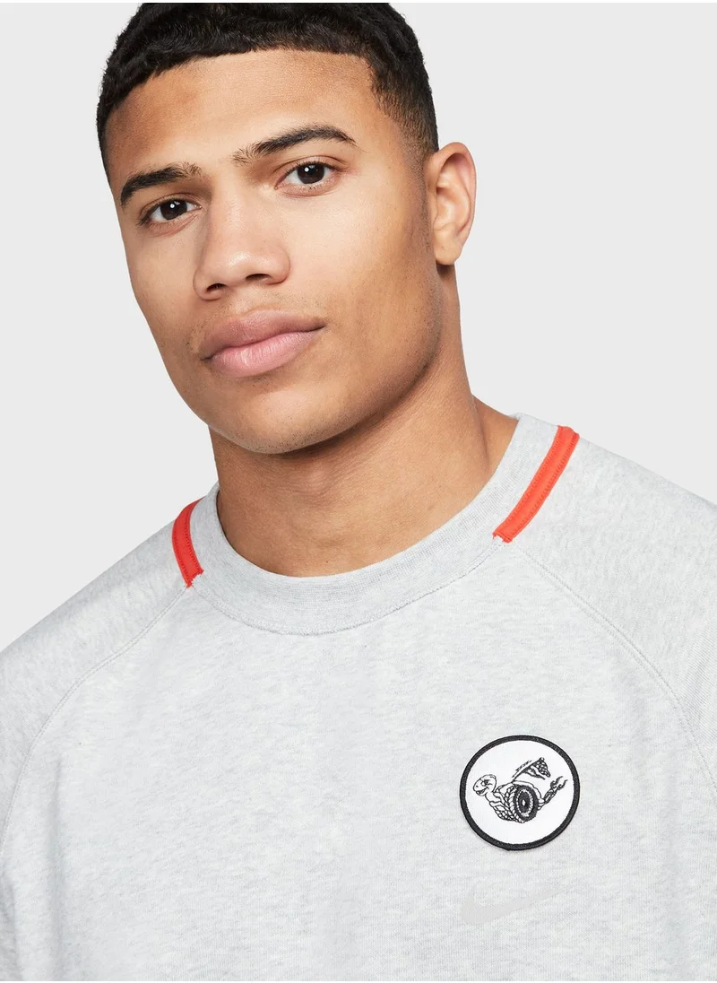 Nike Dri-Fit Fleece Dye T-shirt