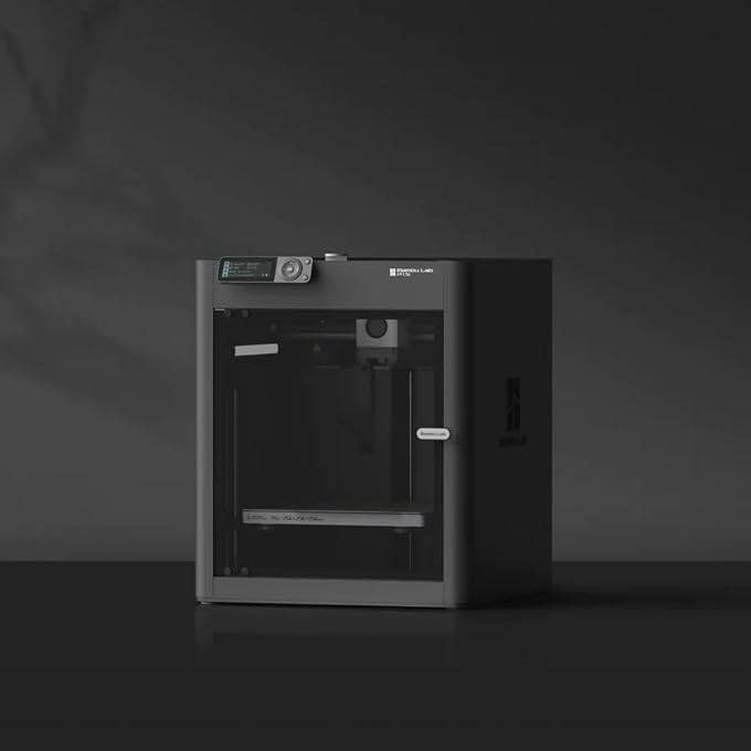 BAMBU LAB P1S FULLY ENCLOSED BODY WHICH IMPROVES PRINT PERFORMANCE FOR ADVANCED FILAMENTS. BUILD VOLUME BUILD VOLUME: 256 X 256 X 256 MM, COREXY UP TO 20000 MM/S ACCELERATION - Image 2