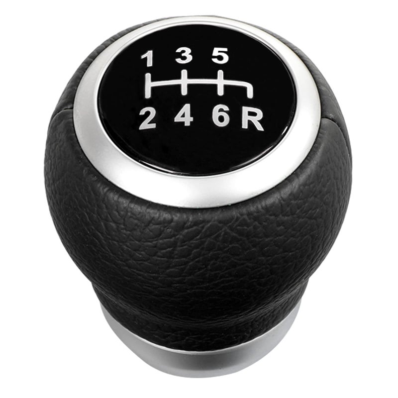 Tongze Manual Gear Shift Knob 6 Speed PU Leather Shifter Knob Replacement for Subaru WRXSTI 20152022 Transmission Gear Shift Lever Stick 35022VA000Black - Image 2
