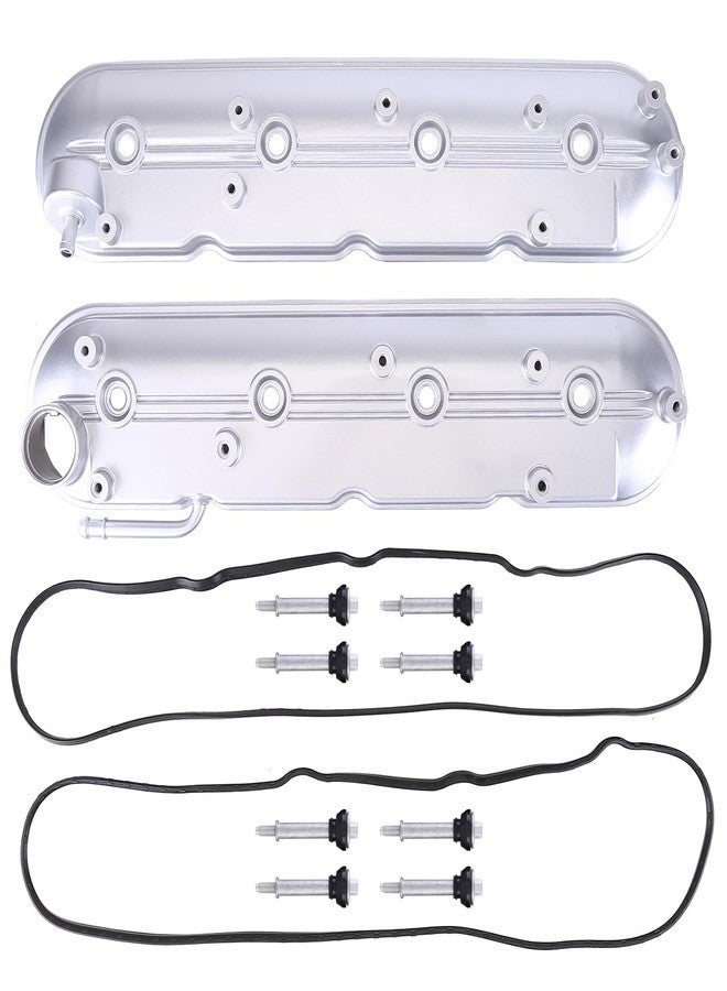 Slakerbe Valve Cover with Gasket & Bolts,Slakerbe 12570427 12582224 Left & Right Engine Valve Covers Compatible for 1999-2008 Chevy Tahoe Silverado Suburban 1500 2500 3500 Sierra Yukon Valve Cover 5.3 6.2 6.0 - Image 3