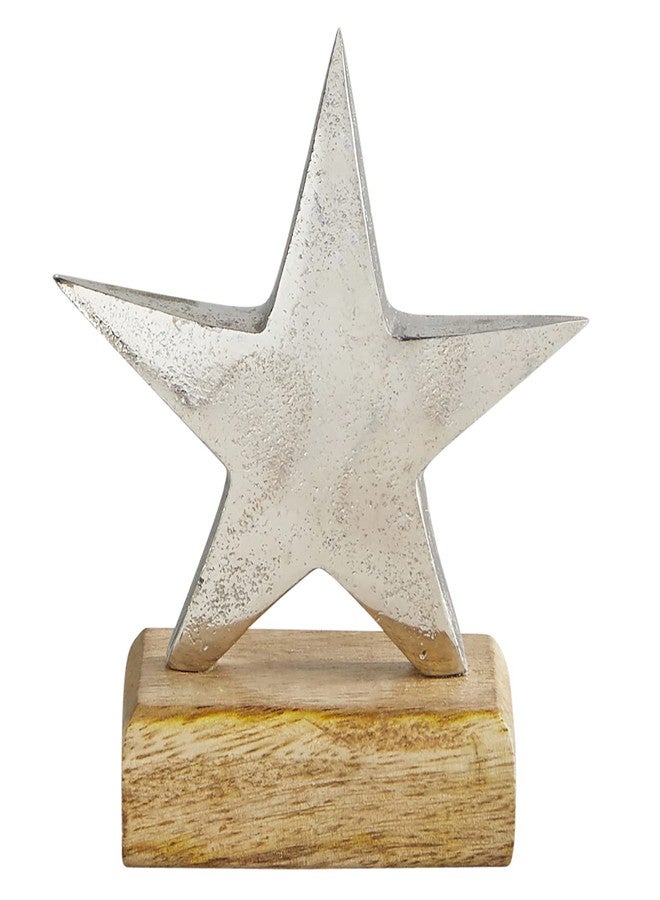 47th & Main Holiday Tabletop Decor, Small, Silver Star - Image 1