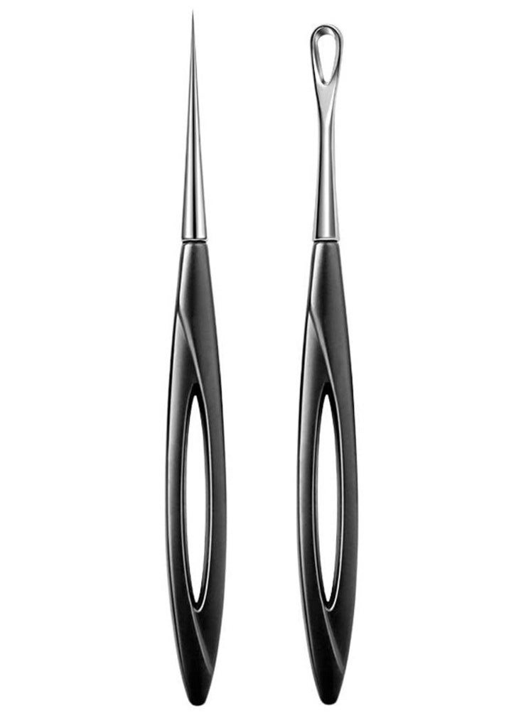 Generic - Blackhead Remover Tool, 2 Pcs Pimple Popper Tool and Blemish Remover Extraction Tools for Estheticians Professional Pore Extractor Tools for Nose & Face Whitehead Popping, Blemish - Image 1
