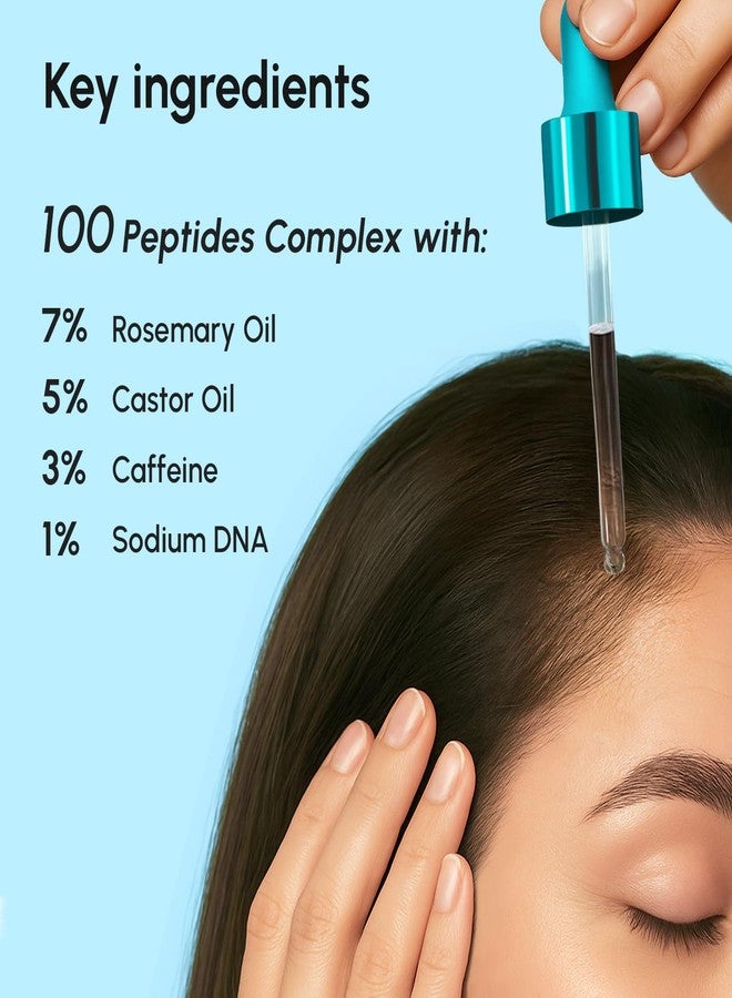 MAREE Hair Growth Serum - Caffeine Peptides Castor Rosemary Oil for Hair Growth - Products for Women & Men - Hair Oils for Hair Growth - Hair Regrowth Tonic - Scalp Serum - Suero Para El Cabello - Image 5