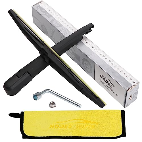 HODEE Rear Wiper Arm & Blade Kit,Exact-Fit Replacement for 2022-2024 Chevrolet Chevy Equinox GMC Terrain,OEM-Style Fit,Easy Install in Minutes,Complete Hardware Included (Cap/Nut),Streak-Free Wipe - Image 1